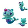 Neues Gabby's Dollhouse Plüschtier Mercat Cartoon Stofftiere Lächelnde Katze Auto Katze Umarmung Gaby Mädchenpuppen Kinder Geburtstagsgeschenke