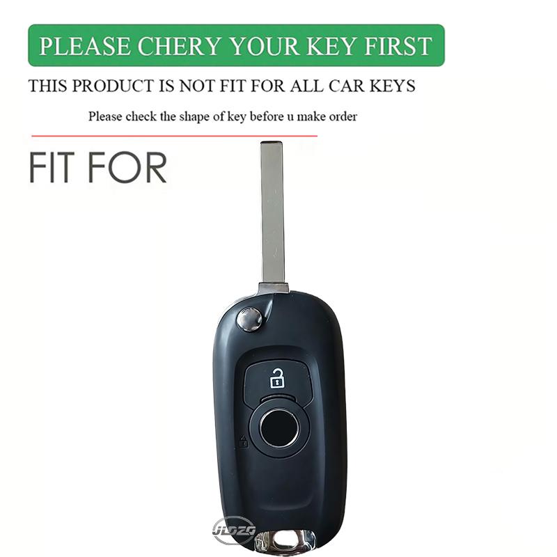2 Buttons Silicone Car Key Case Cover Holder For Opel Vauxhall Astra K Corsa E Fob Key Cover Protective