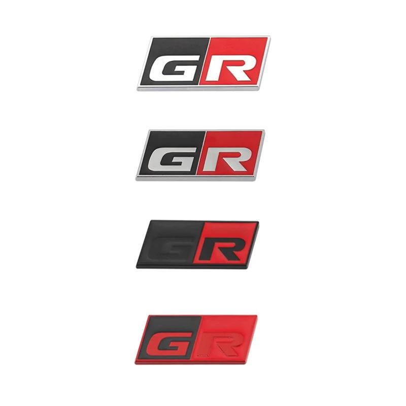 VTSJ3 Car Trunk Emblem Body Side Sticker for Toyota GR Sport Camry Corolla Yaris Rav4 Chr Auris Avensis Reiz Exterior Accessories