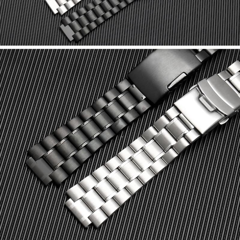 Solid Stainless Steel Watch Band Strap for Timex Tides T45601 T2N721 T2N720 T2N739 TW2T76500 Men E-tide Compass Metal Watchband