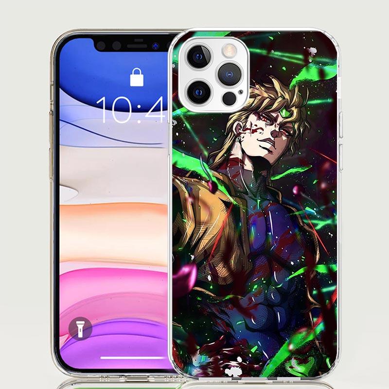 JoJo Adventure Dio Diego Brando Phone Case For iPhone 17 Air 16 15 Plus 11 14 Pro Max 13 Mini 12 7 8 + SE Pattern Art Customized