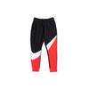 Large Logo Print Drawstring Sports Trousers Men Bottoms Black Red AR3087-657