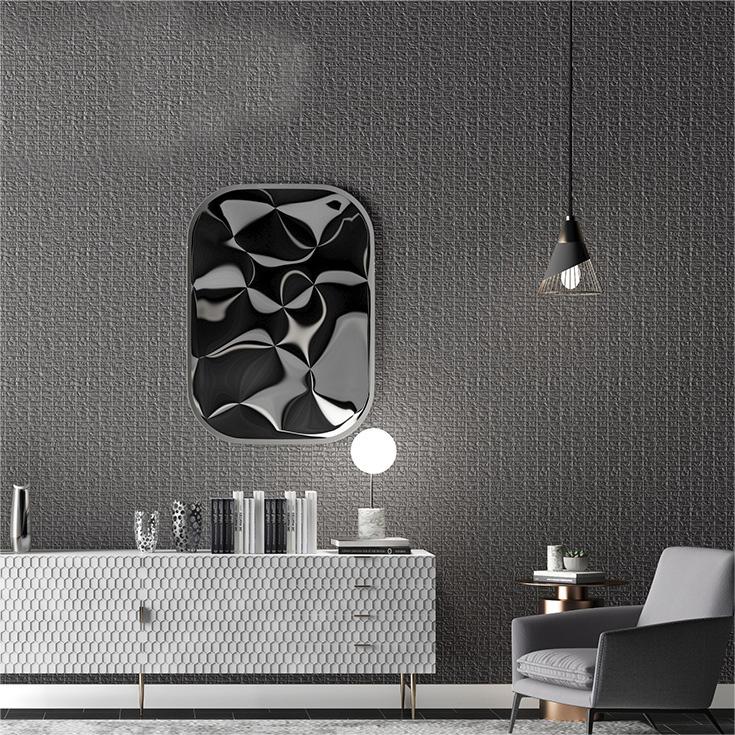 Minimalist 3D solid leather pattern wallpaper for living room, bedroom background wallpaper wall decorations living room