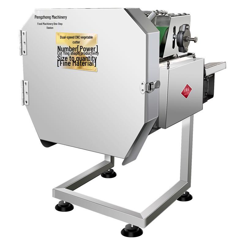 Commercial Automatic Vegetable Cutter and Slicer for Chives, Sauerkraut, and Chili