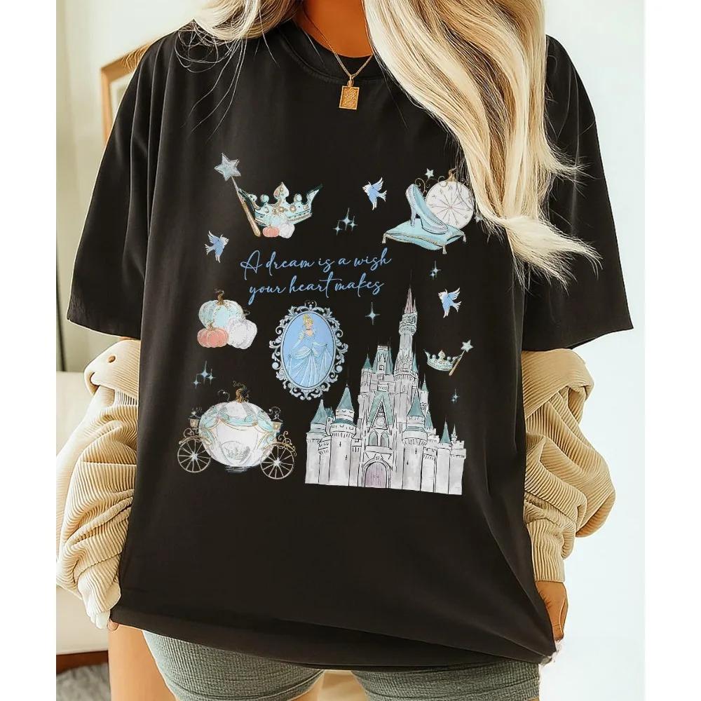 Cinderella Watercolor Coquette Bow Shirt Cinderella Shirt Cinderella Princess Tee Magic Kingdom