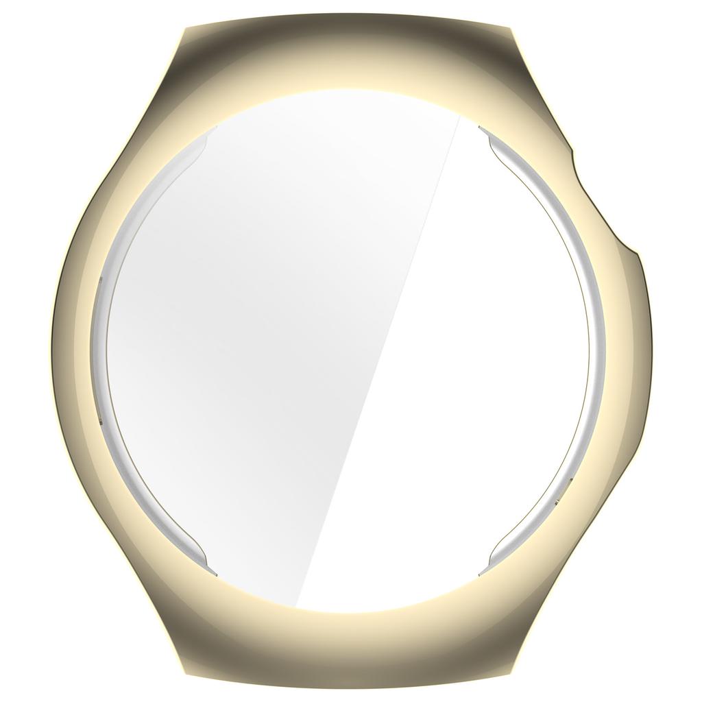 Para Huawei Watch 5 42mm Caixa de Relógio Cobertura Total Capa Flexível de TPU Galvanizada
