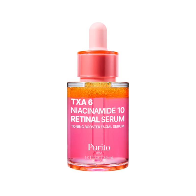 PURITO SEOUL Tranexamic Acid 6 + Niacinamide 10 Retinal Serum | Intensive Dark Spot & Hyperpigmentation Correction | 30ml / 1.01 fl.oz.