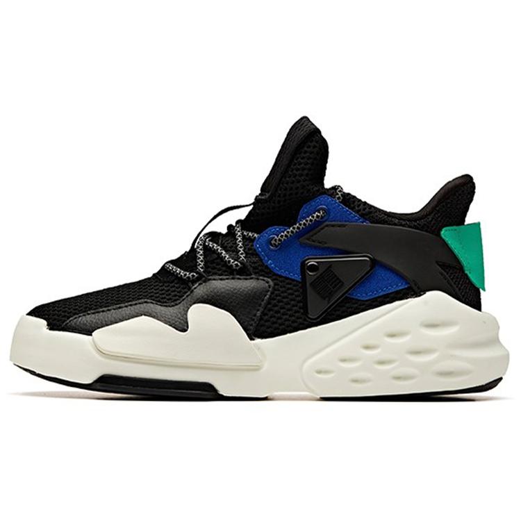 

Anta Bastard 2 Mid top Skateboard Shoes Men s Black Blue White 11928088-1 40.5