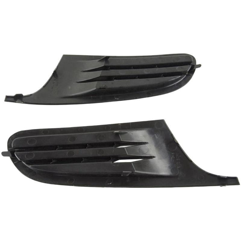 Front Bumper Lower Side Grille Trim Vent Plastic Pair for For GOLF MK6 2009 2012 Model Numbers 5K0853665A 5K0853666A