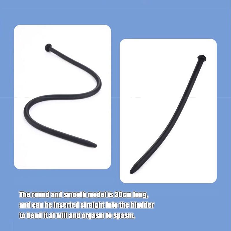 Silikonový uretrální katétr Dilatátor Koňské oko Stimulace ozvučení Penis Plug Vložení uretrálního katétru Sexuální hračky pro dospělé pro muže