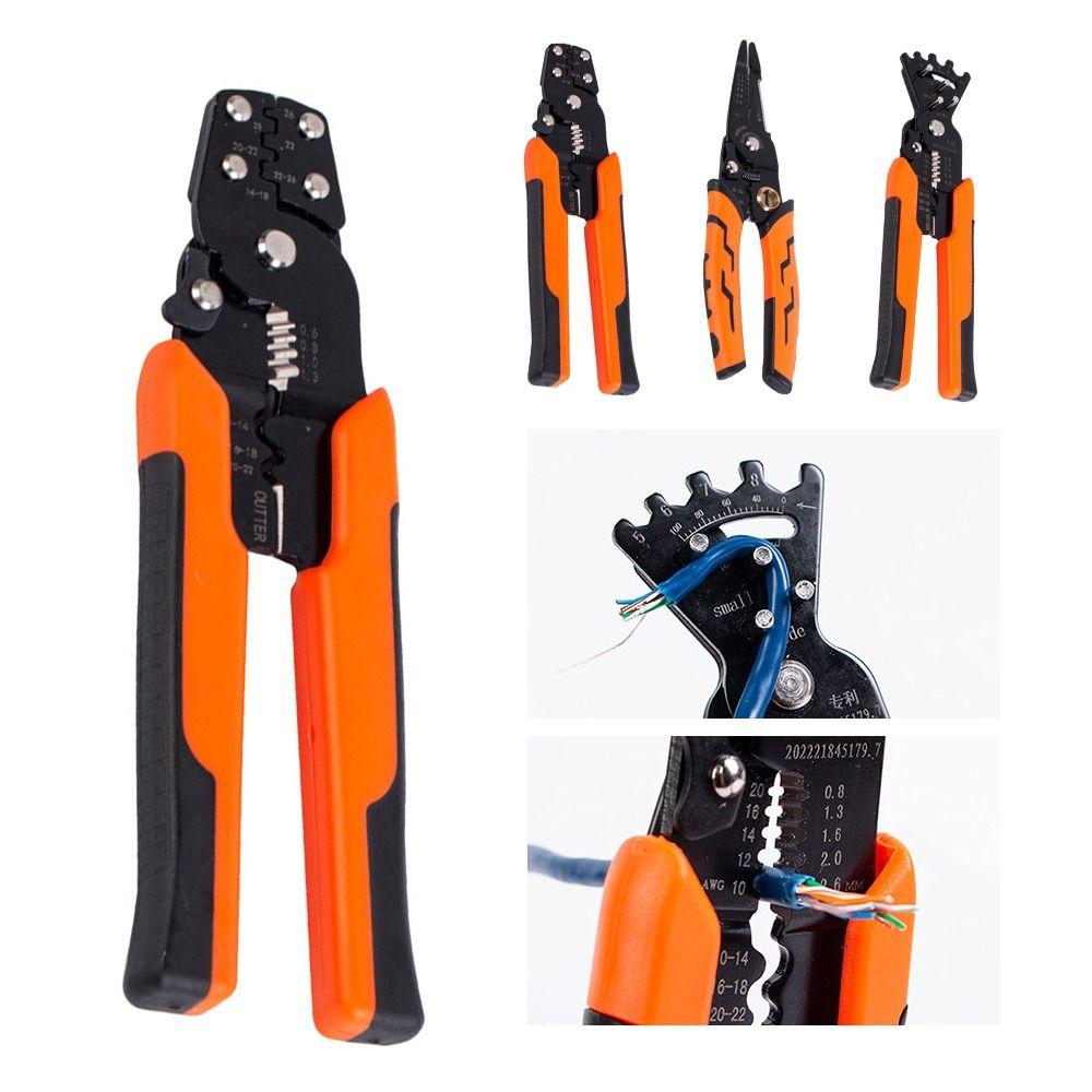 Portable Electrician's Wire Stripper Multifunctional Crimping Pliers New Bending Pliers