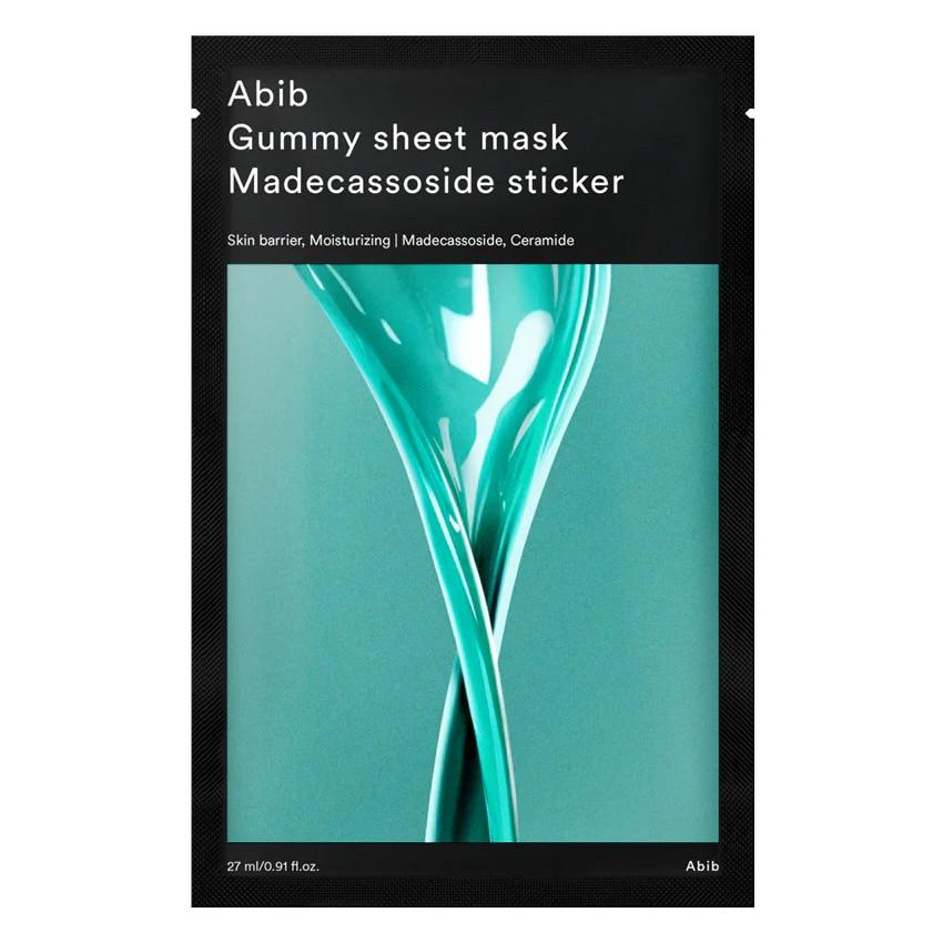 ABIB Gummy Sheet Face Mask - Sticker Madecassoside Regenerator 27ml Repair Hydrating