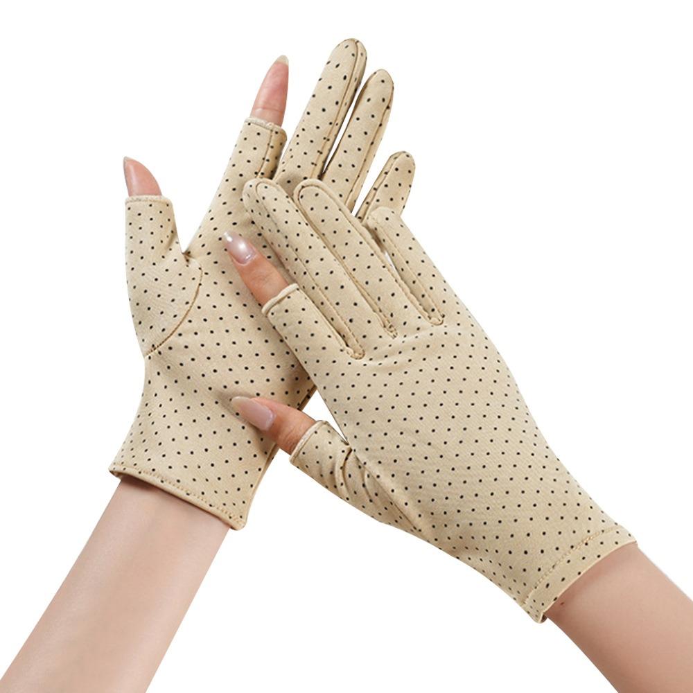Lining Fleece Women's Winter Gloves Warm Driving Gloves Fashion Velvet  Mittens  Running