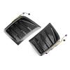 For Subaru STI WRX GRB Wagon 10th Impreza 2008-2014 Front Bumper Side Fender Air Vent Intake Frame Cover With LED Light Lamp