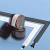 1PC 1m/39.37in High Quality Soft Cord Cover Durable Flexible Wire Cover PVC Cable Management Floor Cable Cover Indoor