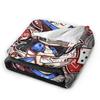 Dark Alice Madness Returns Game Flannel Blanket Spring  Warm Soft Throw Blanket Home Decor Pattern Bedspread Sofa Bed Cover