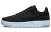 Air Force 1 Low Crater Flyknit Black Chambray Blue DC4831-001