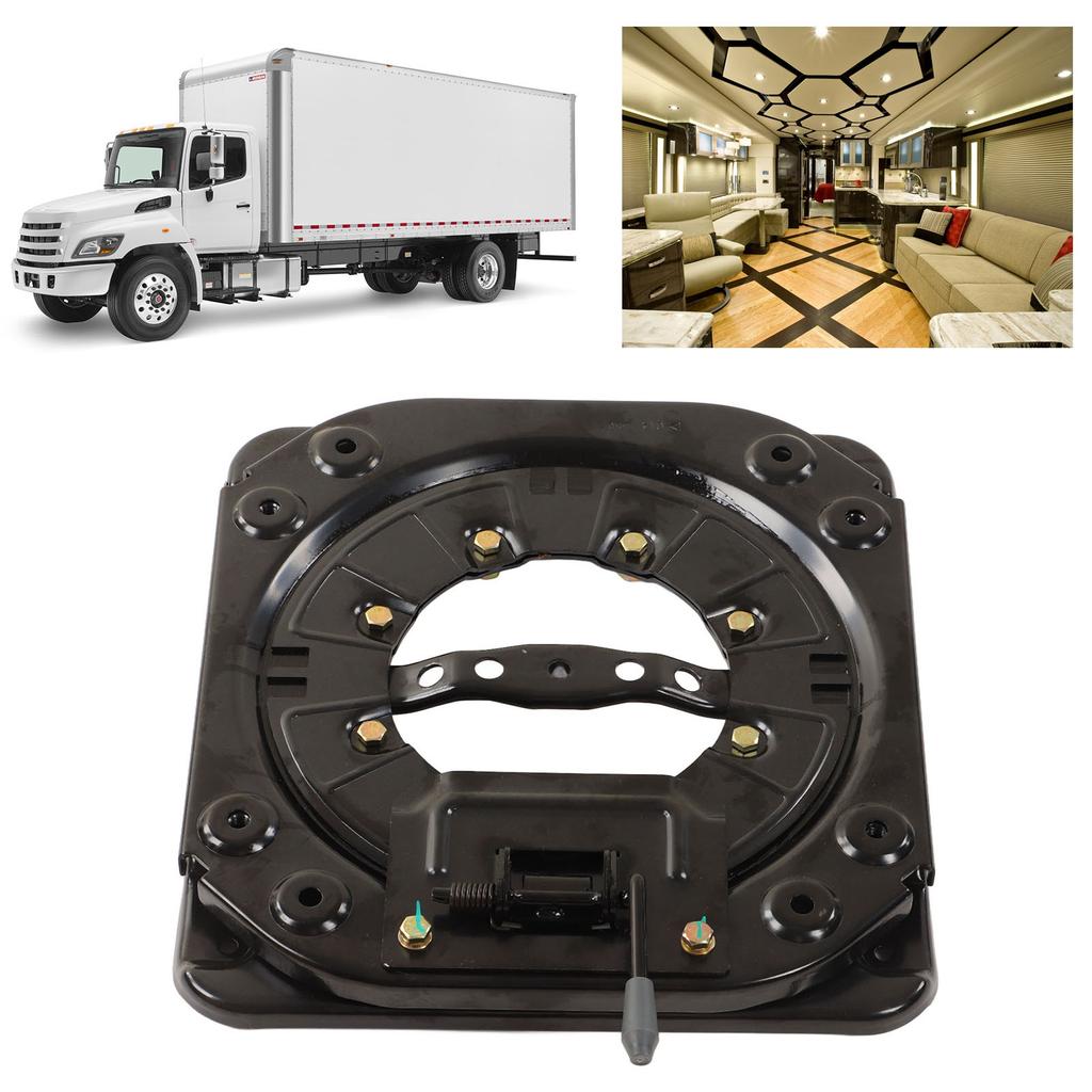 Heavy Duty Seat Swivel Base Steel Plate 360 Degree Rotatable 130kg Load for RV Boat Bus