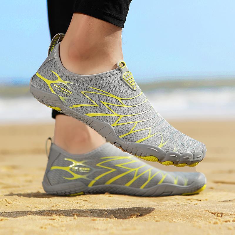 Nazouvací Elastické Boty do Vody Pánské Dámské Rychleschnoucí Vodní Tenisky Lehké Prodyšné Venkovní Obuv pro Brodění Surfing Rybaření