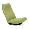 Seat Collaboration Rotating High Back Seat Chair 3 Made In Japan Rotating Reclining Relaxation [Yamazaki Chair] Industry-Academia (Green) Head, Back,