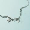 Ins Cold Wind Hip-hop Trend Simple Bracelet Shiny Star Copper Bracelet Pentagram Cool Girl Temperament Fashion Jewelry