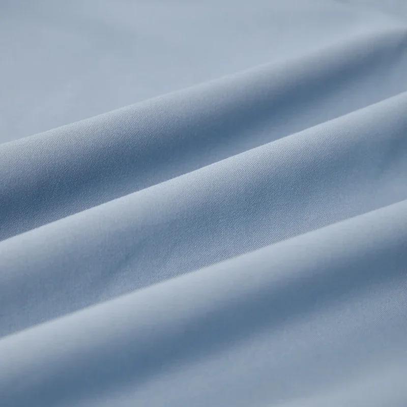 Baumwoll-Spannbettlaken mit Gummibändern Rutschfest Verstellbarer Matratzenbezug für Doppel- King- Queenbett Rutschfest Einfarbig