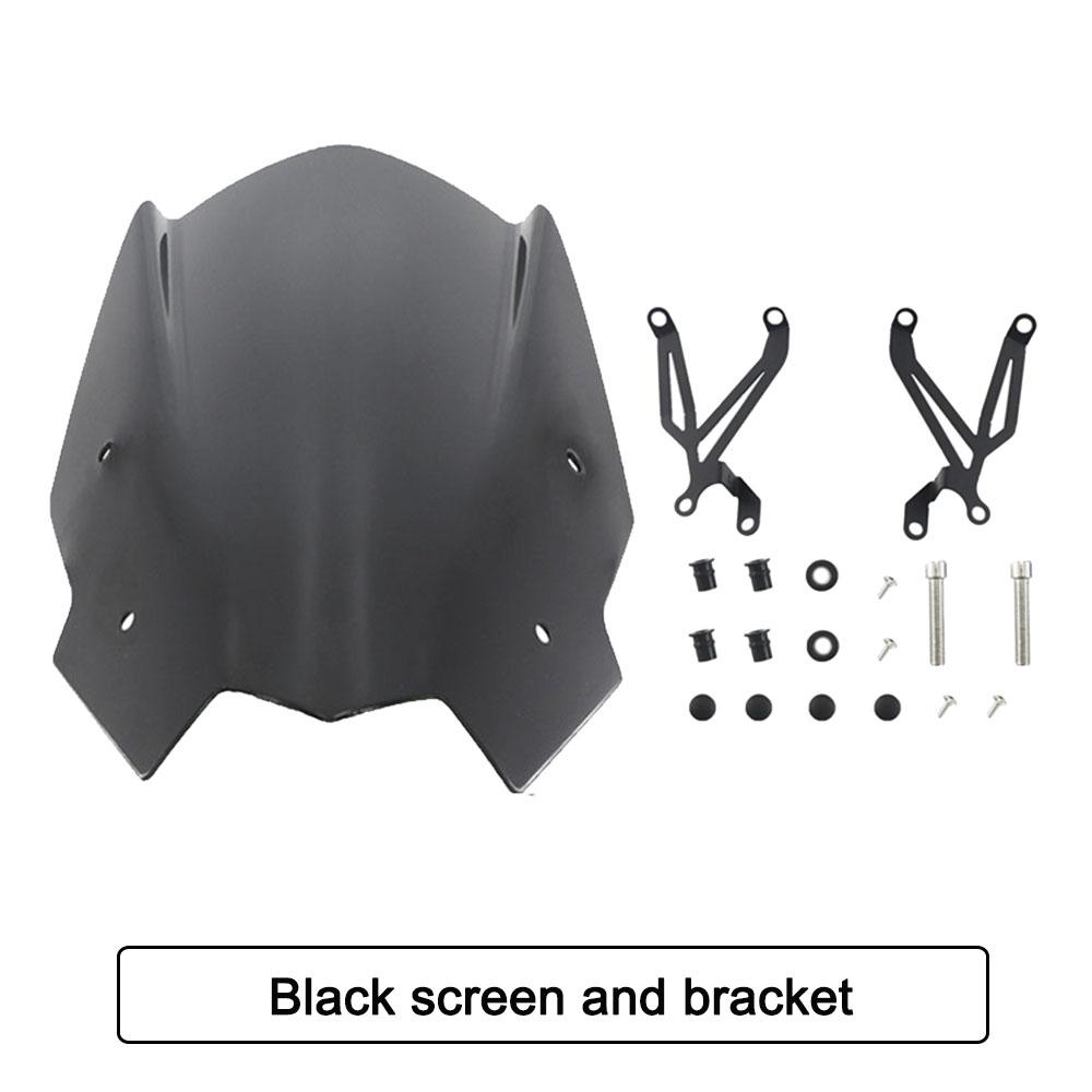 For BMW G310R 2017-2024 Windshield Motorcycle Windscreen G 310R Wind Defense 310R Accessories With Mounting Bracket Deflector