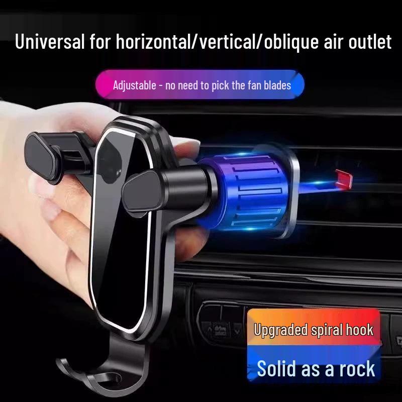Universal Car Vent Phone Holder - Mobile Navigation Clip