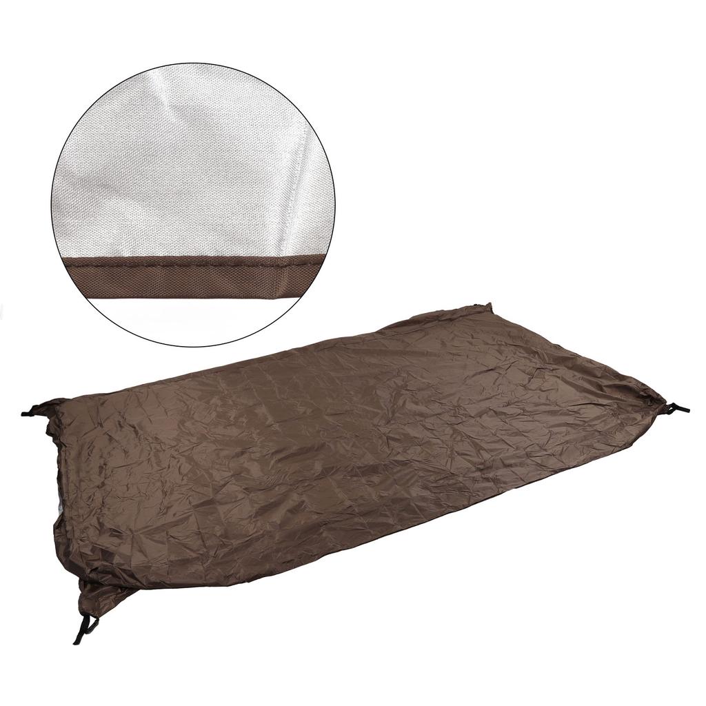 Table Cover Outdoor Waterproof Dustproof Silver Coating Table Tennis Cover for Courtyard Terrace