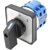 Heschen SZW26-20/D202.2 Interrupteur De Commutation Universel À Came Rotative 660 V 20 A ON-OFF-ON 3 Positions 2 Phases 8 Bornes CE