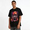 Halloween Spooky Huntrix Girl Group Print Top Gothic Witch Moon Night Casual T-Shirt Pure cotton T-shirt