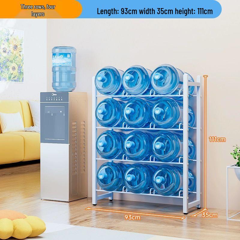 Heavy-Duty Bottled Water Storage Rack