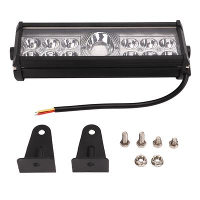 Luci da Lavoro LED 10 pollici 120W 12000LM Bianco Ambra Protezione IP67 Lampada da Guida Luce Off Road Con Supporto