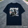 2026 new  Superbike Racer Track Print TShirt for Unisex Motorcycle Rider Casual Tops
