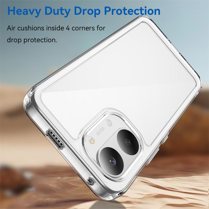 For Xiaomi Poco X8 Pro Max Case Clear PC + TPU Cases Xiaomi Poco X8 Pro Max Cover Silicon Shockproof Phone Cover Poco X8 Pro Max