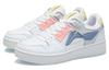 Li Ning Synthetic Leather Comfortable Slip Resistant Cushioning Abrasion Resistant Lightweight Low Top Skateboard Shoes AGCP362-17