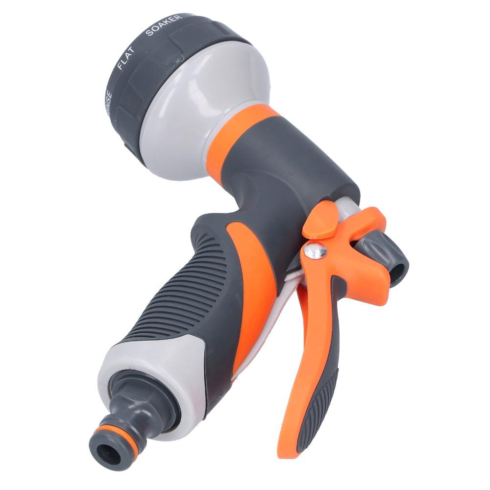 8 Spray Patterns Garden Water Hose Nozzle Water Hose Nozzle Sprayer  Green Plant Irrigation