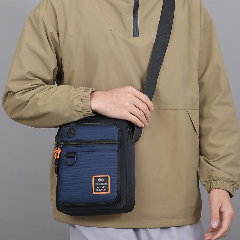 Neue wasserdichte Herren-Umhängetasche - Multifunktionale Crossbody-Sling für Outdoor- & täglichen Gebrauch (Lässig & Langlebig)