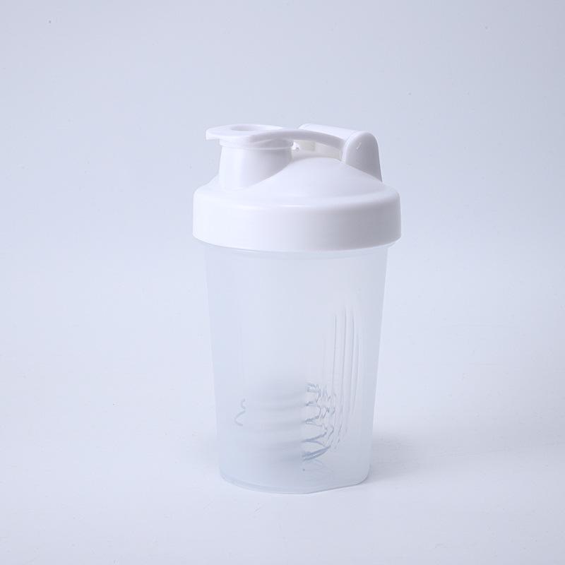 400ml Plastic Fitness Shaker Bottle for Protein Shakes and Meal Replacements