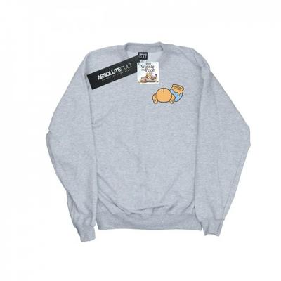 Mens Winnie The Pooh Backside Breast Print Sweatshirt