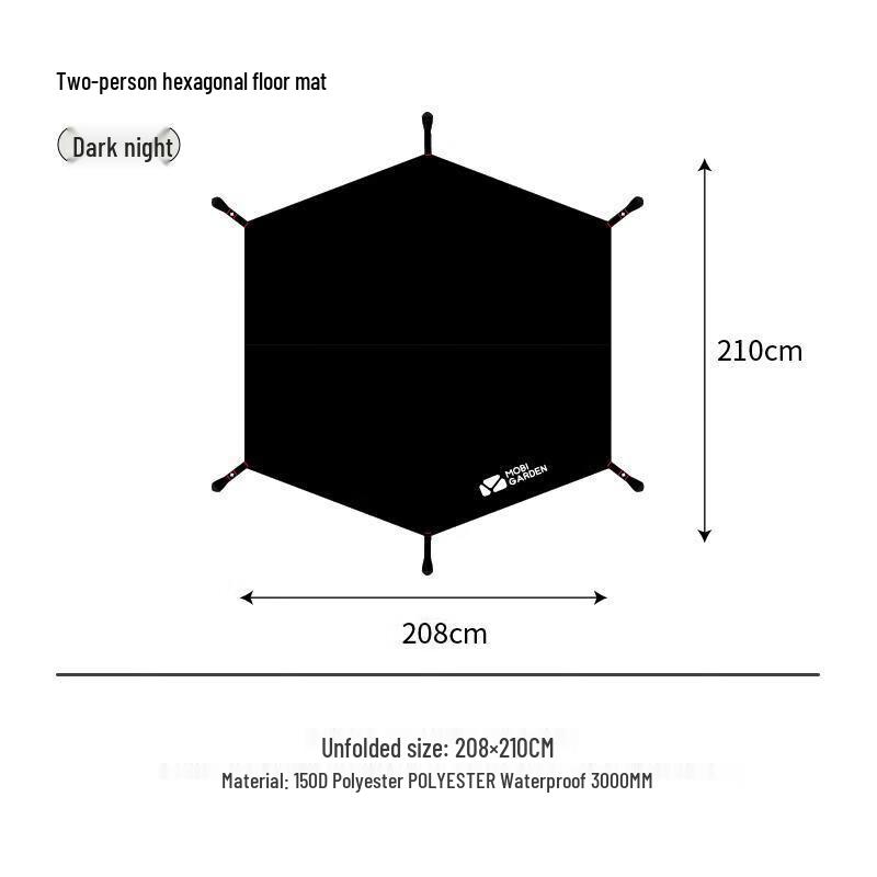 Mobi Garden 2-Person Hexagonal Camping Mat