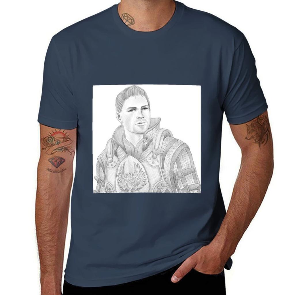 Alistair Theirin Commissioned TShirt Casual All Match Short Sleeve TShirt