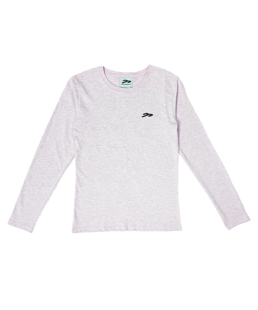 Tansanmageunesyum Horn Applique Long Sleeve (Light Pink)