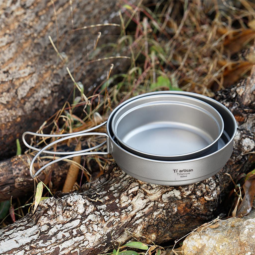 Camping Frypan Frying Pan Cooking Frying Pan Smooth Round