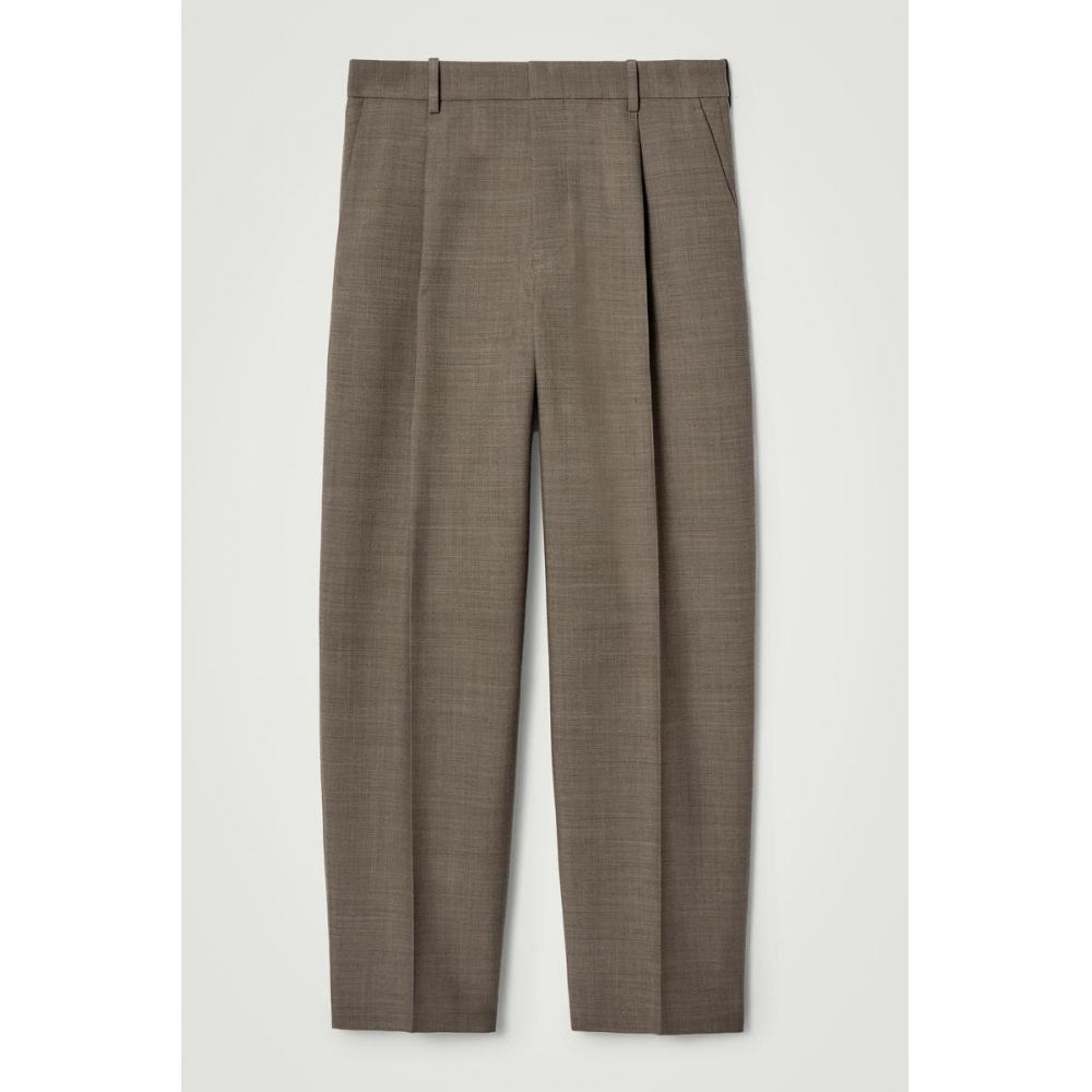 Cos Japan Relaxed Wool Blend Tapered Pants