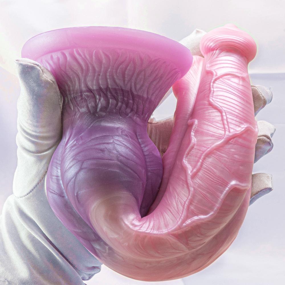 Sztuczny penis w kształcie zwierzęcego penisa kobiecy orgazm prywatny Masturbator pies kogut męski farsz analny produkty dla dorosłych