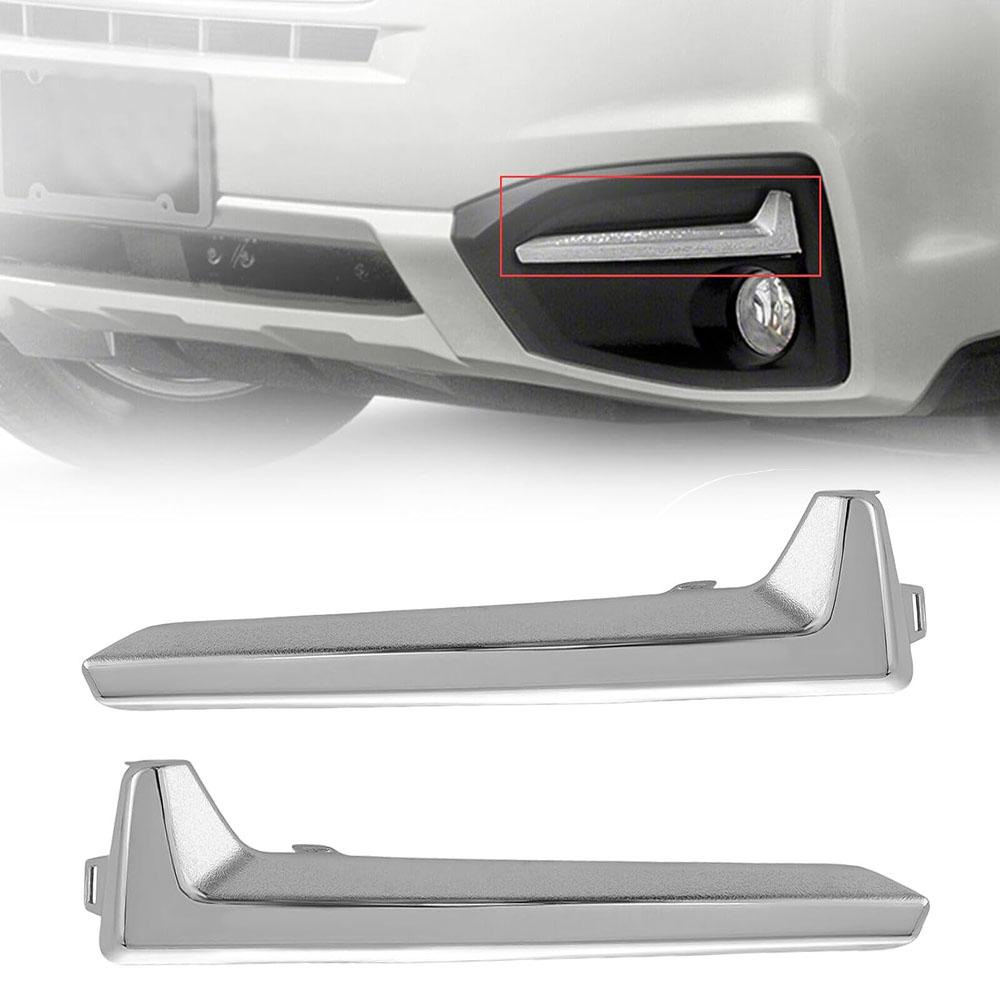 

Front Left Right Bumper Cover Molding For Subaru Forester 2017 2018