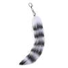 Multi Colored Furry Keychain Foxes Tail Shape Ergonomic Design Compact Portable Solution For Home Office And Outdoor Use