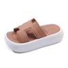 Summer women's fashion non-slip wear-resistant thick bottom heightening versatile casual thin word sandals