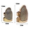 Adjustable Metal Thimble for Hand Sewing, Antique Bronze Finger Protector Ring - Embroidery Craft DIY Accessories